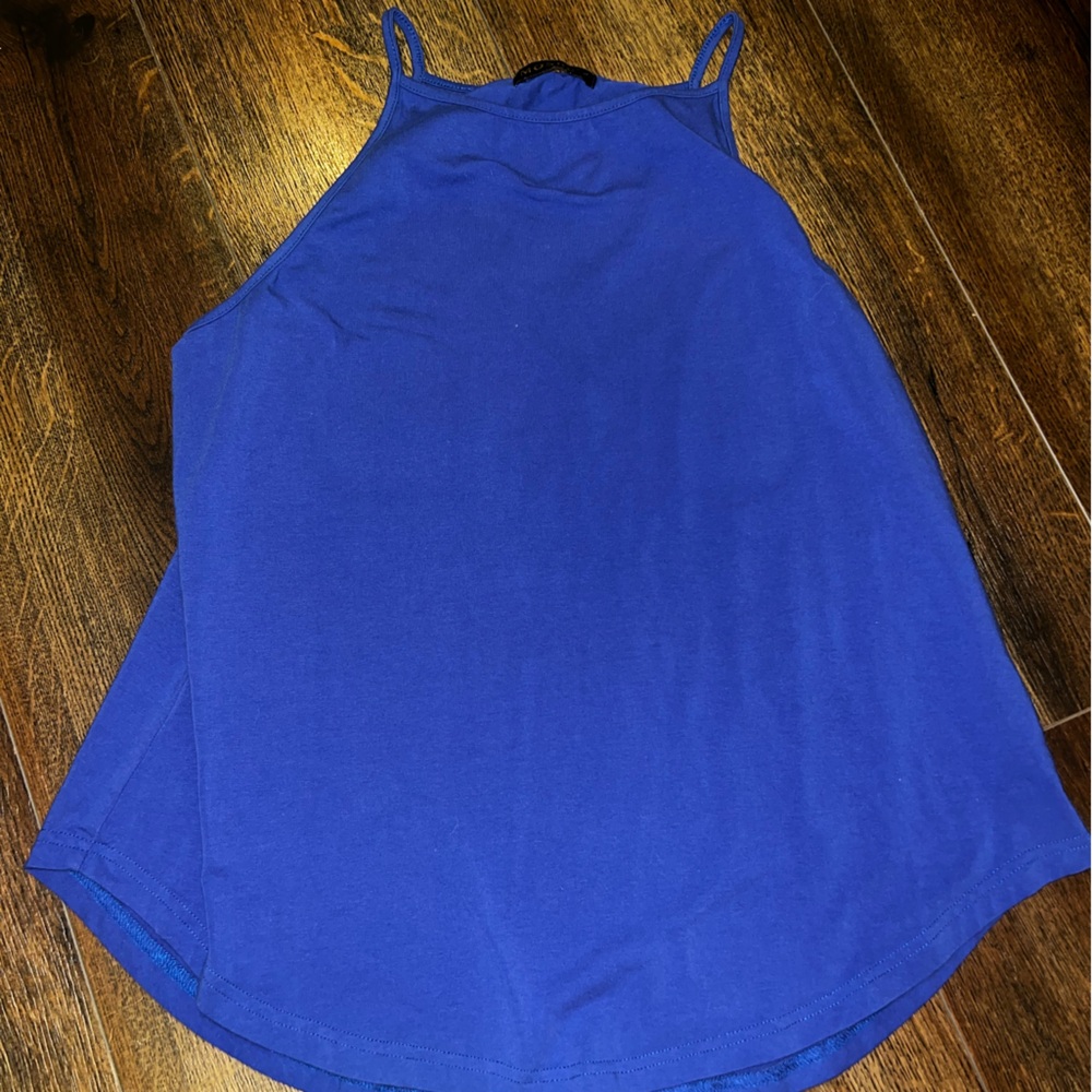 Vibrant Blue Sleeveless Top